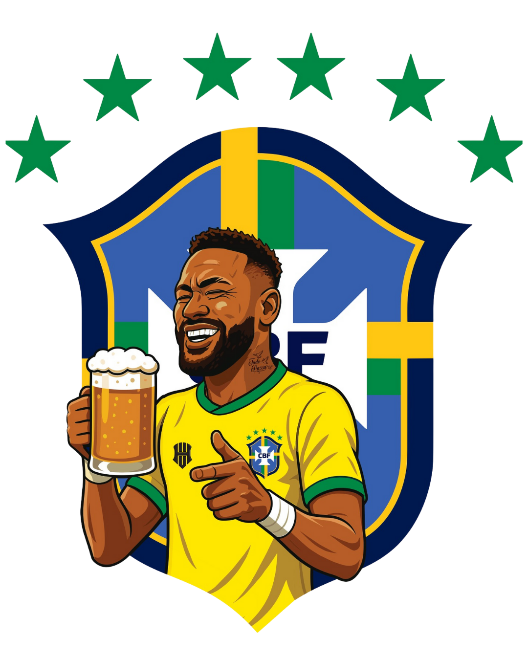 Logo Amigos do Hexa